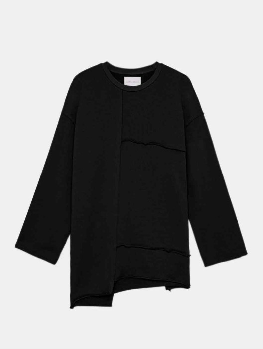 Paneled Long-Sleeve T-shirt