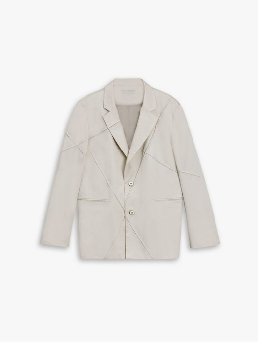 Cotton Criss-Cross Blazer