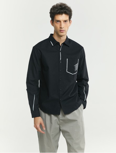 Modern Buttoned Cotton Shirt