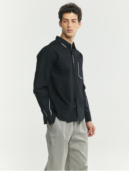 Modern Buttoned Cotton Shirt