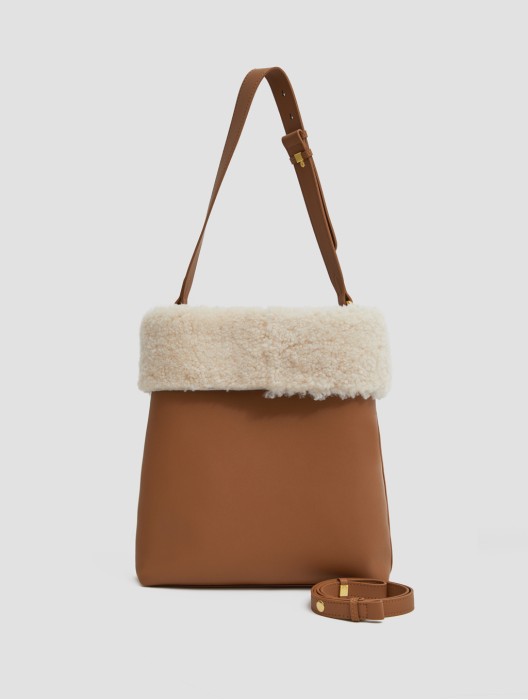Lambswool Bucket Bag