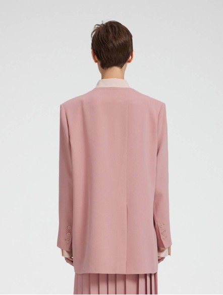 Single-breasted Compact Suiting Blazer