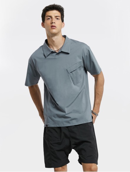 Flap Pocket Polo Shirt
