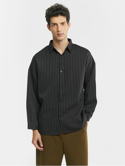 Classic Stripe Button-up Shirt