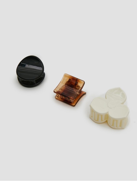 3-Pack Mini Claw Clip