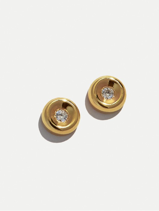Circle Dot Studs