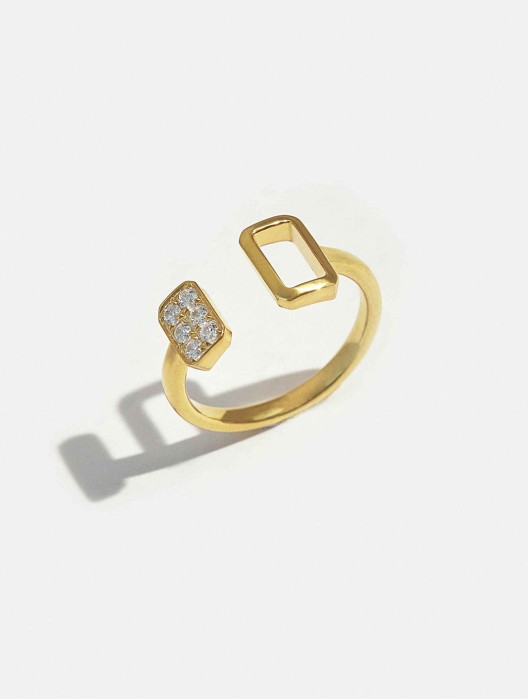 Sculpture Open Ring
