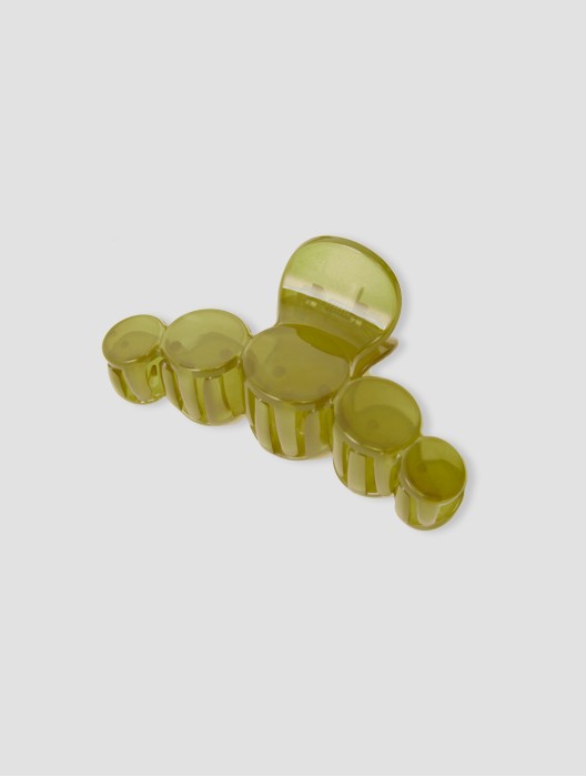 Olive Green Hair Claw