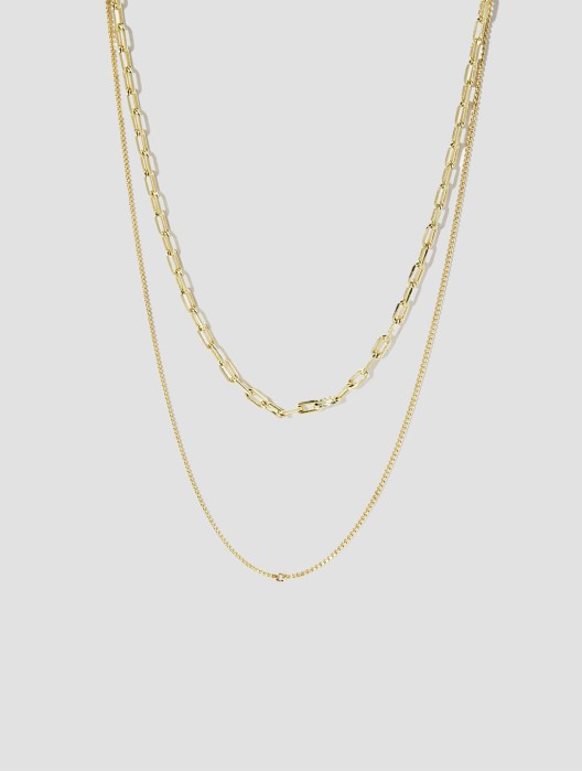 2-in-1 Layering Chain Necklace