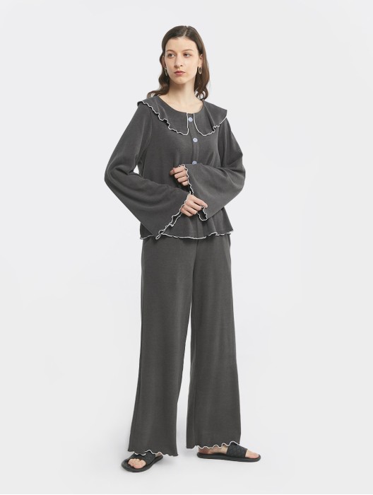 Ruched Pajama Pants