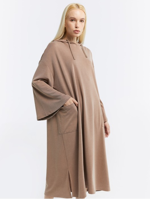 Long Hooded Dress