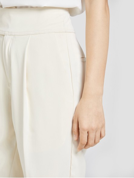 High Waist Suit Shorts