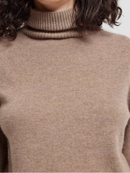 Cashmere Roll Neck Sweater