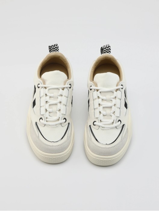 Paneled Soft-sole Sneakers