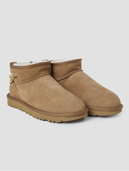 Chain Strap Ankle Boots