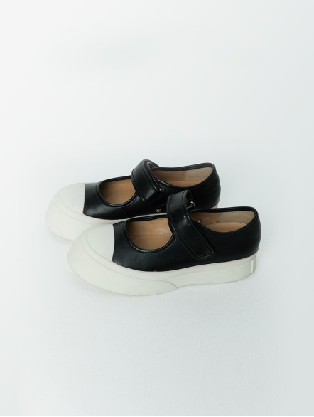 Retro Velcro Platform Shoes